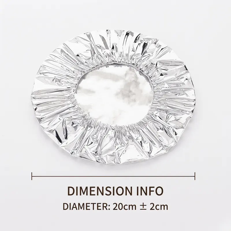 2026 Disposable Insulating Aluminum Foil Food Covers (Reusable) 50pcs/pack