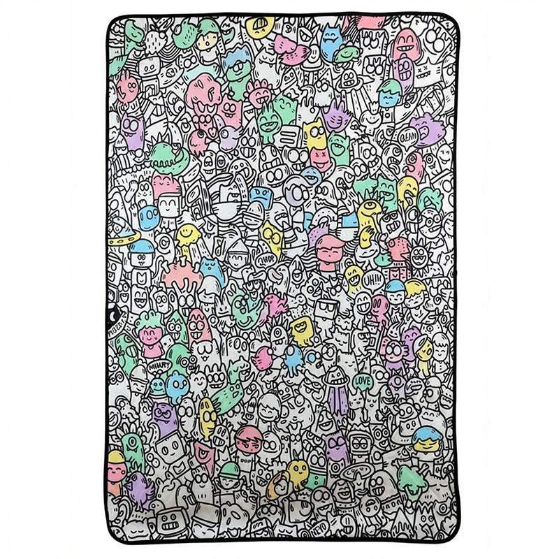 🎨♻️ Reusable DIY Coloring Blanket – Perfect for Kids & Parents! 👨👩👧👦✨