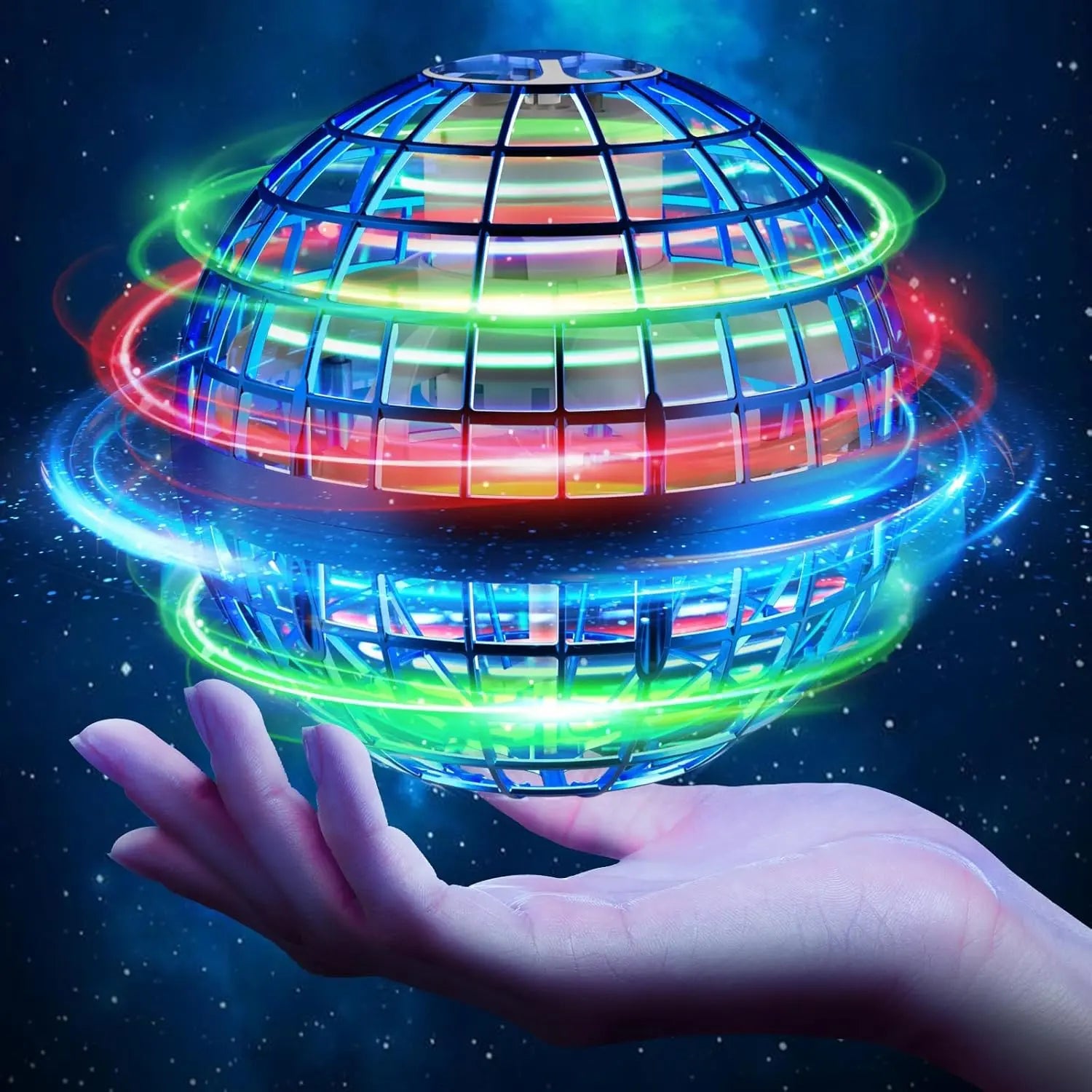 Blue - Cosmic Flying Orb Ball