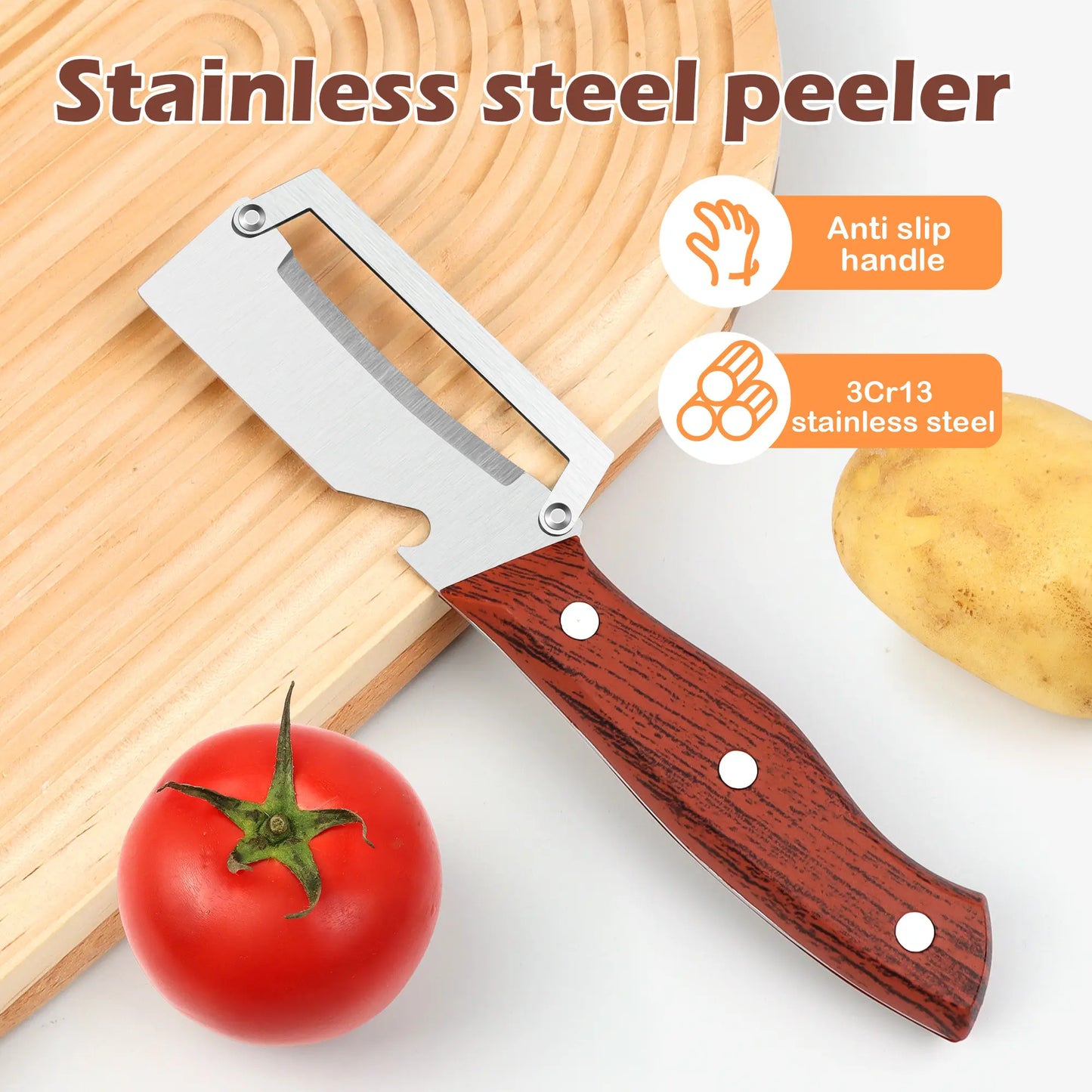 🔥Peel Faster, Open Bottles Easier 🥔🍾