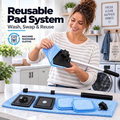 Dual-Side Magnetic Windshield Cleaner — Streak-Free Glass Kit