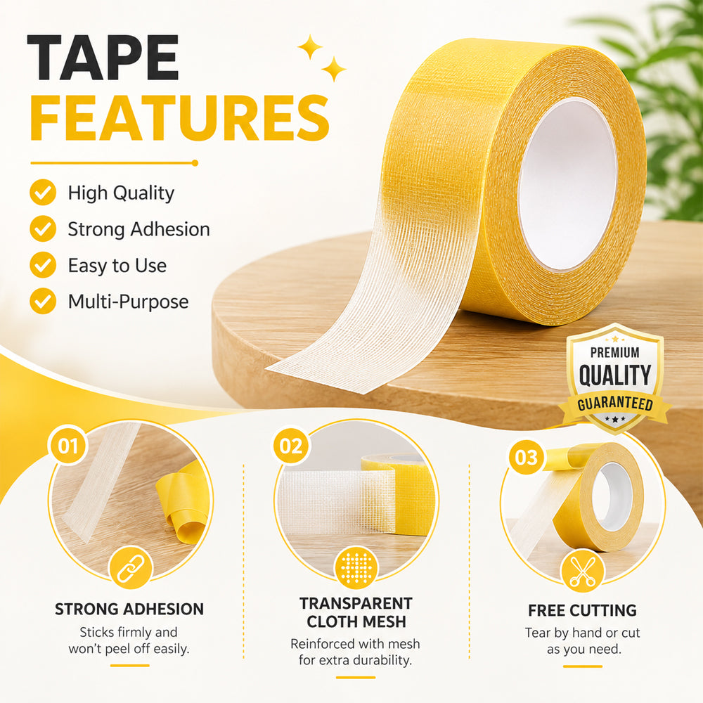 🔥BUY 1 GET 1 FREE ✨dbmgshop® Heavy-Duty Double Sided Tape