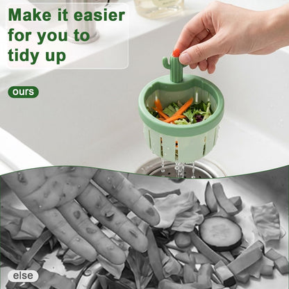 🌵𝑺𝑪𝑵𝑫𝑹®2026 Cactus-Shaped Sink Filter Basket — Hands-Free, Anti-Clogging Drain Filter