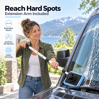 Dual-Side Magnetic Windshield Cleaner — Streak-Free Glass Kit