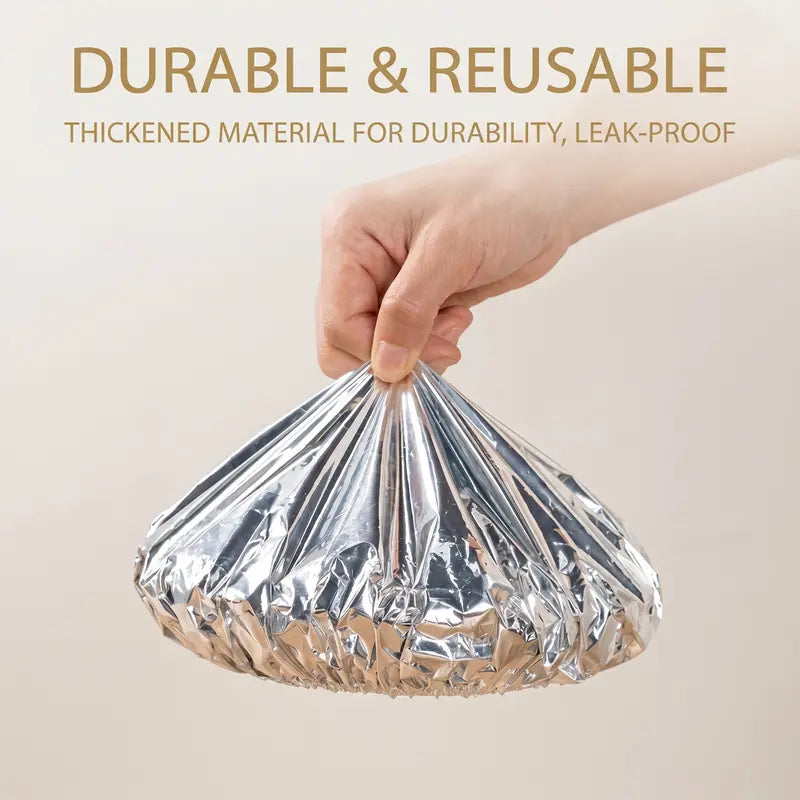 🧑‍🍳 2026 HeatLock Disposable Foil Food Covers (Reusable) — Keep Food Hot, Fresh & Bug-Free🔥