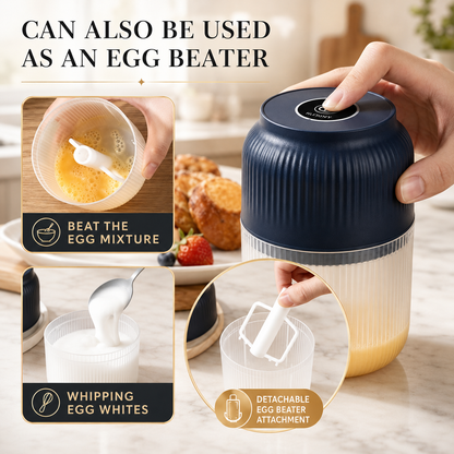 𝑺𝑪𝑵𝑫𝑹® 2026 Electric Garlic & Food Chopper — USB Rechargeable Mini Chopper for Garlic, Onion, Vegetables & Small Boneless Meat