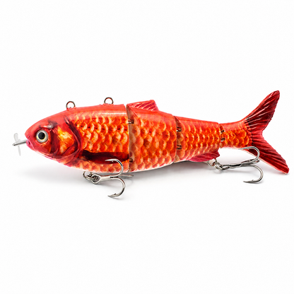Lifelike Auto Swimming Fishing Lure – 5.12" Rechargeable Robotic Swimbait