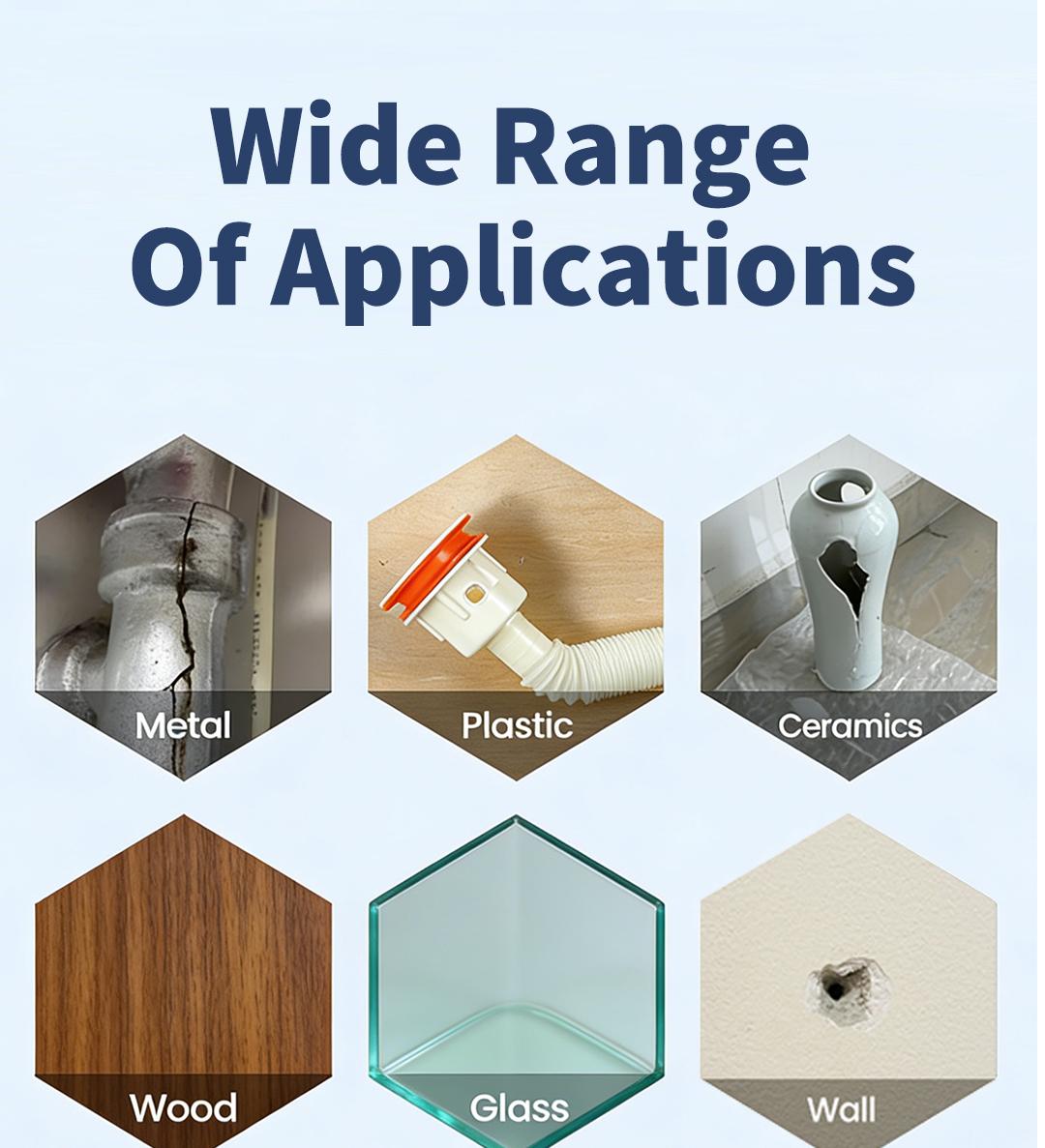 Steel-Reinforced Epoxy Repair Putty Kit – Fill Cracks, Gaps & Broken Surfaces