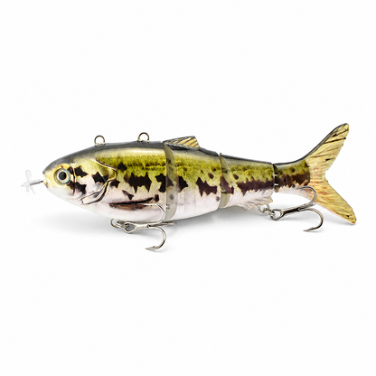 Lifelike Auto Swimming Fishing Lure – 5.12" Rechargeable Robotic Swimbait