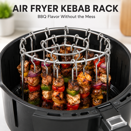 🔥 Air Fryer Kebab Rack – Easy Indoor BBQ 🍢