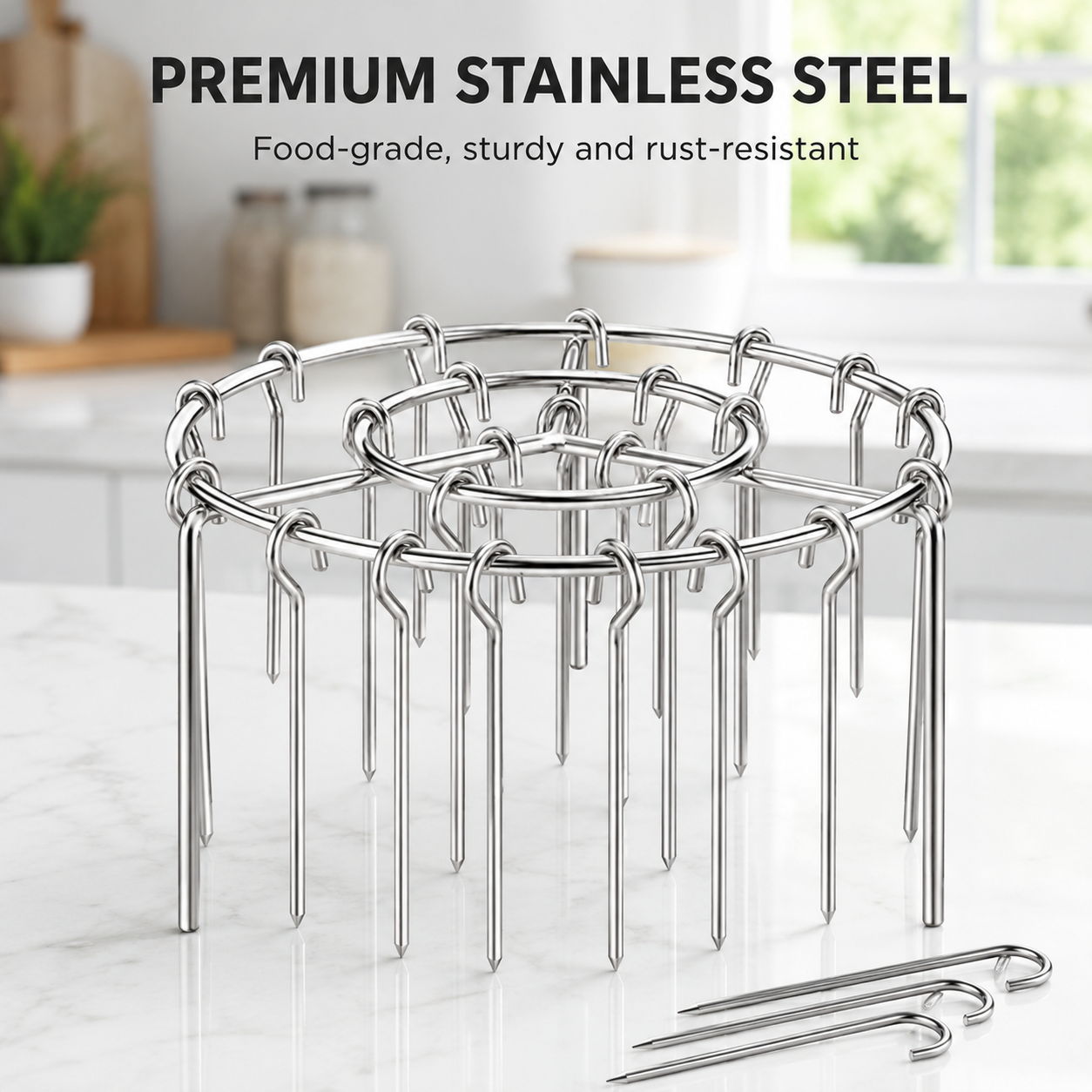 🔥 Air Fryer Kebab Rack – Easy Indoor BBQ 🍢