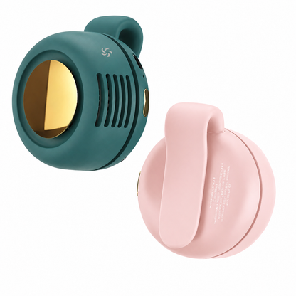 🌞💨 Portable Bladeless Cooling Fan – Hands-Free Waist Fan for Travel, Office & Outdoors ❄️