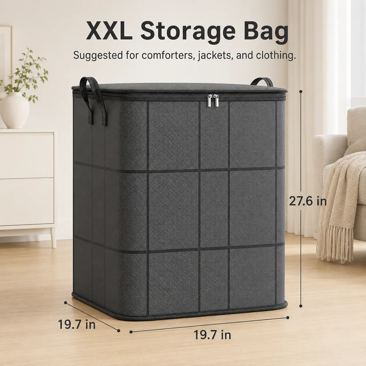 XXL Heavy-Duty Moving & Closet Storage Bin