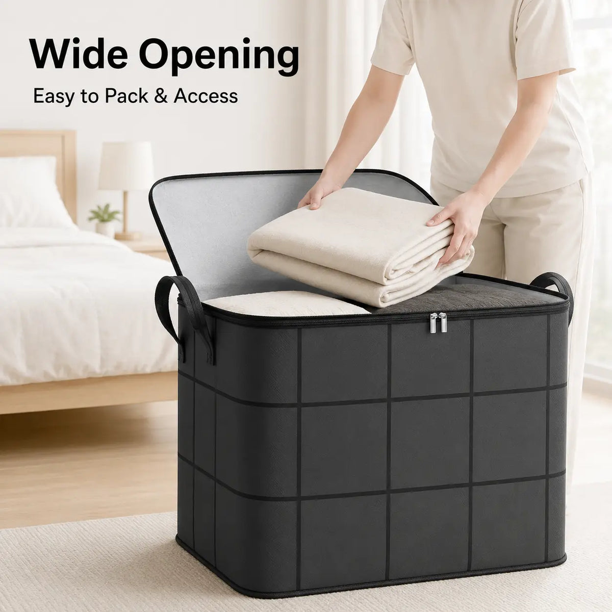 XXL Heavy-Duty Moving & Closet Storage Bin
