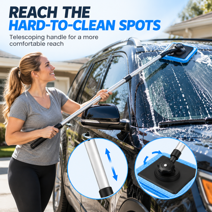 Car Windshield Cleaning Kit – Streak-Free Glass Cleaning Tool
