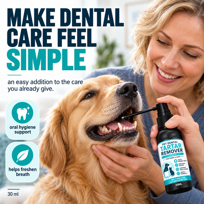 Daily Dental Care Spray for Dogs & Cats | Tartar & Fresh Breath Support