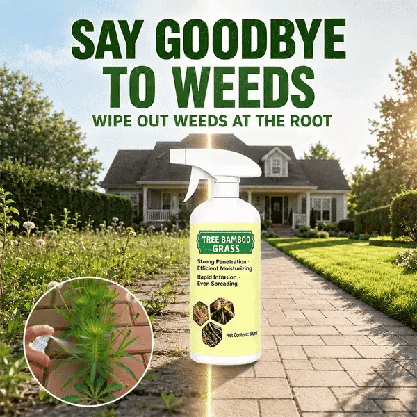 2026 SALE - Fast-Acting Natural Weed & Grass Killer Spray