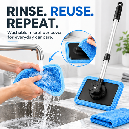 Car Windshield Cleaning Kit – Streak-Free Glass Cleaning Tool