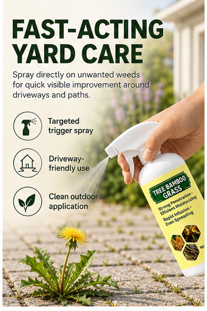 2026 SALE - Fast-Acting Natural Weed & Grass Killer Spray