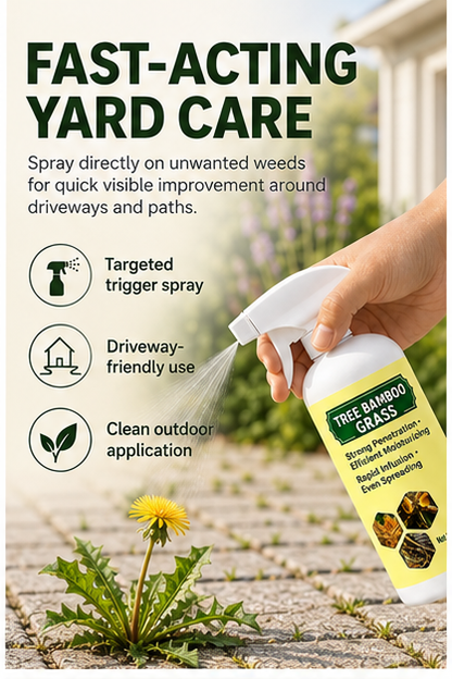 2026 SALE - Fast-Acting Natural Weed & Grass Killer Spray